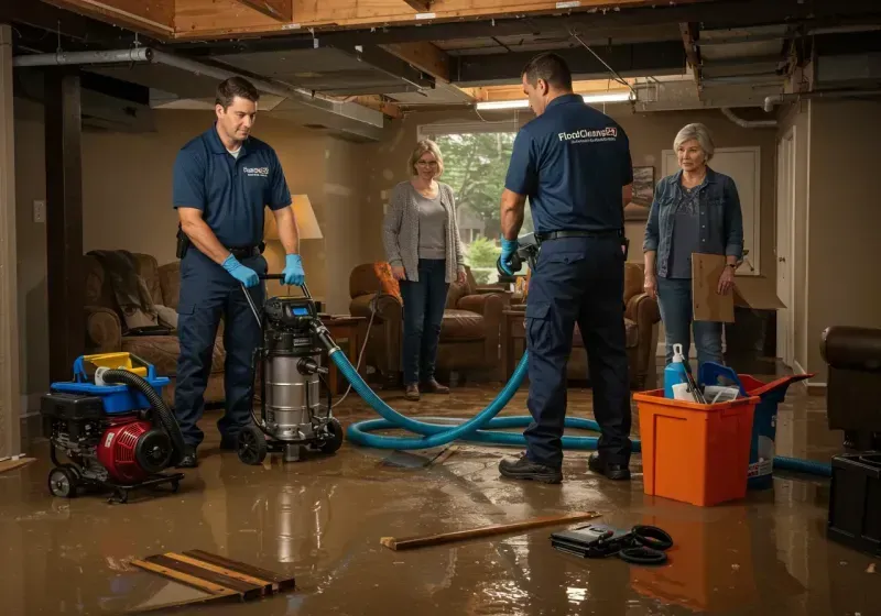 Basement Water Extraction and Removal Techniques process in Westville, OK